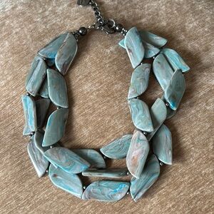 PONO resin necklace